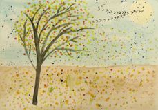Лугановскай Иван, 13 лет, Октябрь. Дождь